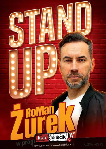 Świebodzin Wydarzenie Stand-up RoMan ŻUREK - Stand Up - program Tapioka